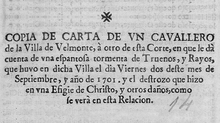 Tormenta en Belmonte