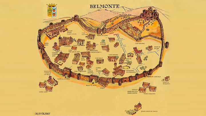 Construcción de la muralla de Belmonte