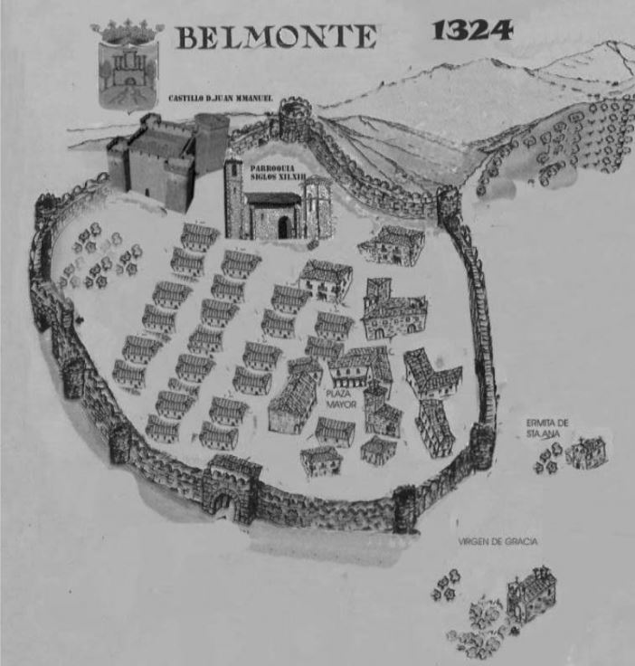 Dibujo de Belmonte de 1324