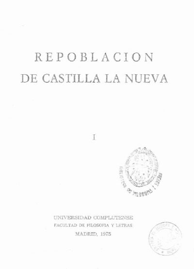 Repoblación de Castilla la Nueva